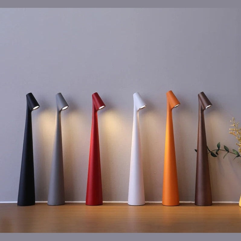 Bezprzewodowa lampa stołowa LED – z funkcją ściemniania i ładowania