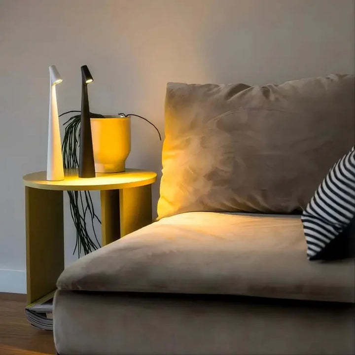 Bezprzewodowa lampa stołowa LED – z funkcją ściemniania i ładowania