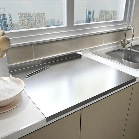 Deska do Krojenia ze Stali Nierdzewnej do Blatu Kuchennego
