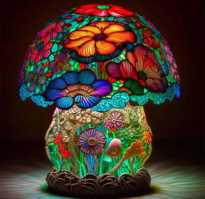 Lampa Stołowa w Kształcie Grzyba