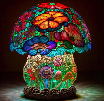 Lampa Stołowa w Kształcie Grzyba