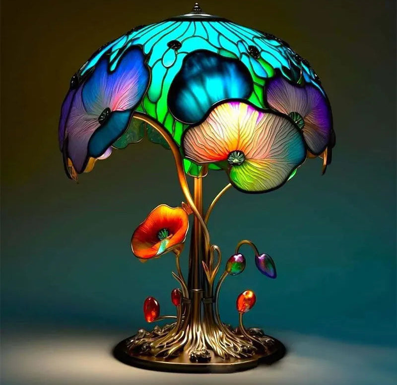 Lampa Stołowa w Kształcie Grzyba