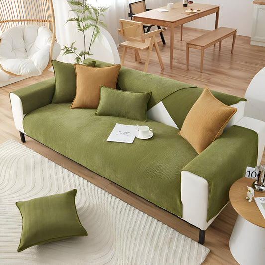 Pokrowiec na Kanapę z Elastycznego i Odpornego na Zarysowania Materiału
