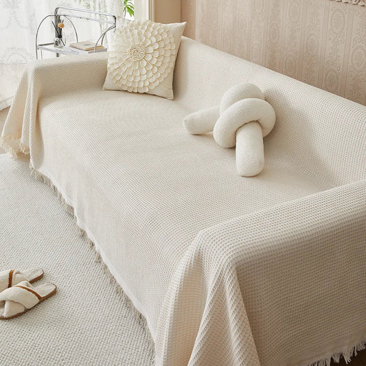 Pokrowiec na Kanapę z Fakturą i Odporny na Zarysowania